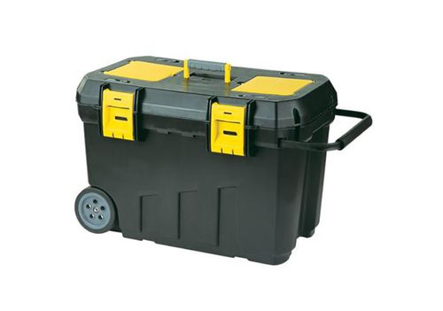 Caja Porta Herramientas Plastica Con Ruedas Tapa Superior