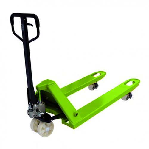 Transpaleta Pintada Verde Dimension Horquilla 685 X 1220Mm