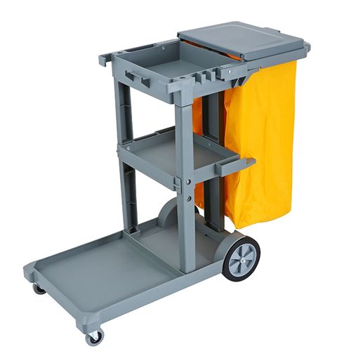 Carro Porta Elementos Gris Con Bolsa Vinilo
