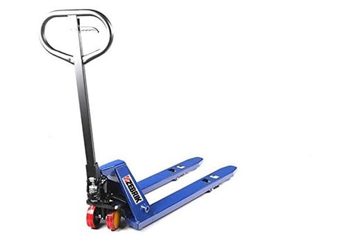 Transpaleta Pintada Azul Mini Capacidad 500Kg Dimension Horquilla 800 X 380Mm
