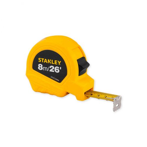 Huincha medir caja plastica 1" x 8mt stht33994 840 stanley