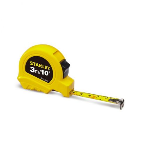 Huincha medir caja plastica 1/2" x 3mt stht30204 840 stanley