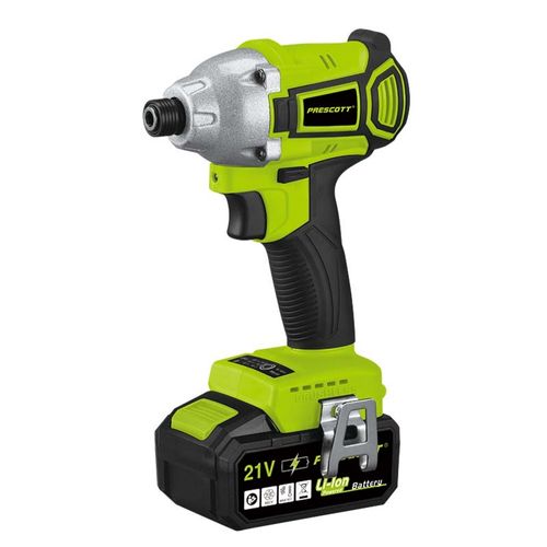 Atornillador De Impacto 3 Vel. 1/4"Hex 21V Li/Ion+2Bat+Cargador Pt2002101
