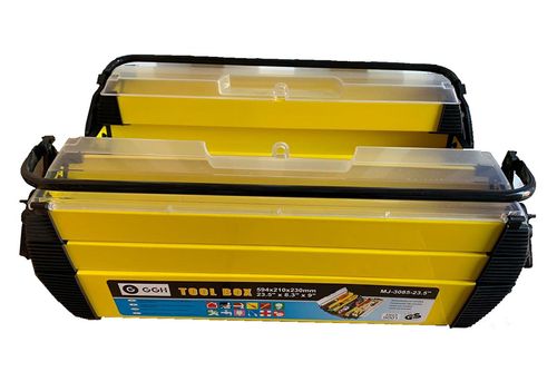 Caja Porta Herramientas Plastica Articulada 23.5" 594X210X230Mm
