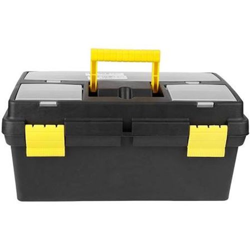 Caja Porta Herramientas Plastica 470X238X210Mm Bandeja Interior