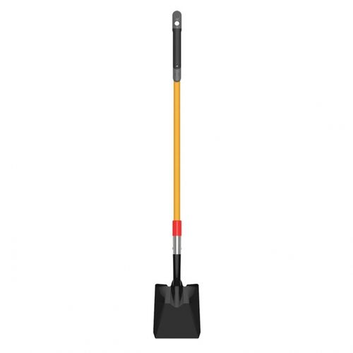 Pala Cuadrada Concretera Acero Mango Fibra Vidrio Sin Asa J10 203