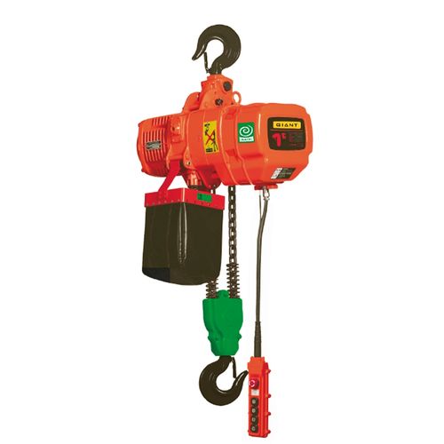 Tecle Cadena Electrico Con Gancho 1 Velocidad Cadena 6 Mt 380V/50Hz/3F