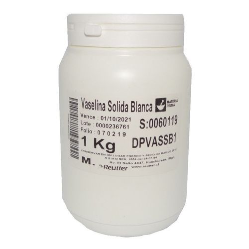 Vaselina Solida Blanca Envase 1Kg