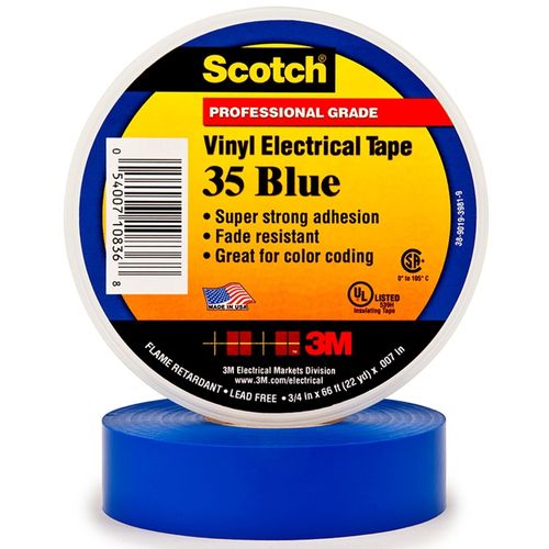 Cinta Aisladora Vinilica  3/4" X 20Mt (#35)