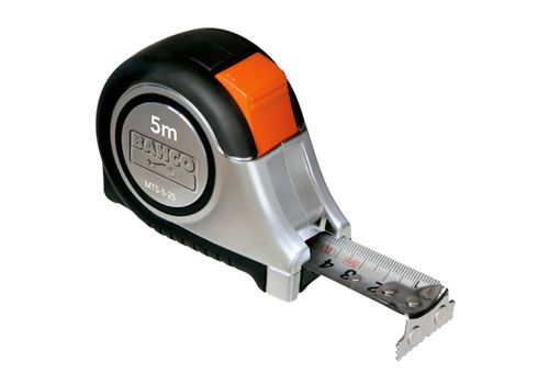 Huincha Medir Caja Plastica / Cinta Acero Inoxidable 5Mt (Mts 5 25)