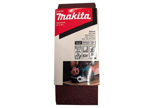 Lija Banda Para Maderas Grano 60 3" X 21"  (3Pz) Para Lijadora 9902
