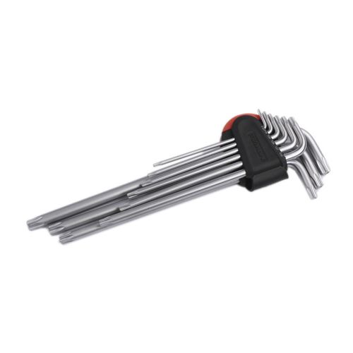Juego Llaves Torx Larga T10  T50 9Pz