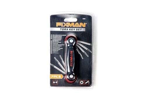 Juego Llaves Torx Navaja T10 T40 7Pz