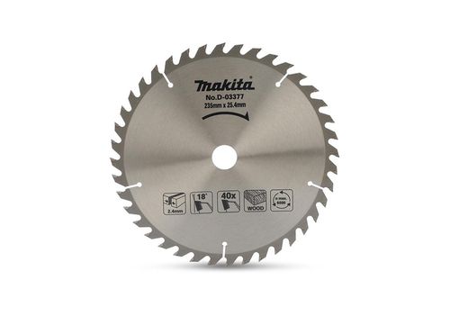 Disco Sierra Circular 9.1/4" 40 Dientes (D 51378)
