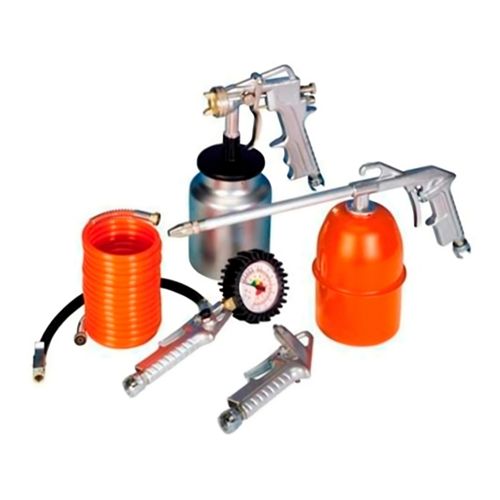 Kit para compresor 5 piezas bufalo