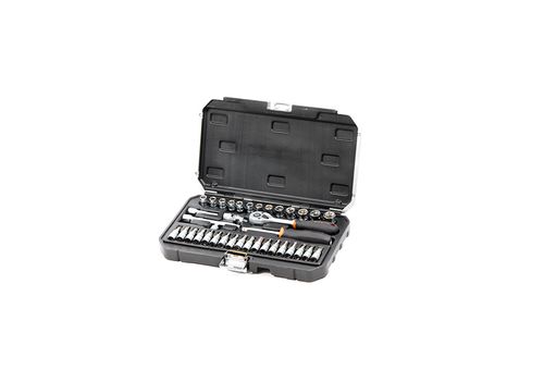 Juego Dados Hexagonal [1/4"]  4 14Mm + Set De Puntas 37Pz