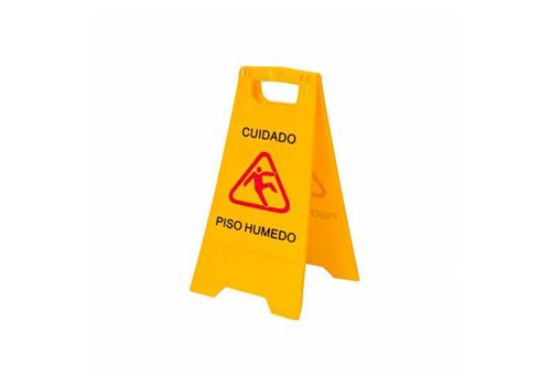 Señaletica Plastica Piso Humedo Alto 24"