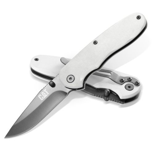 Cuchillo Plegable Punto De Caída Inoxidable 7"
