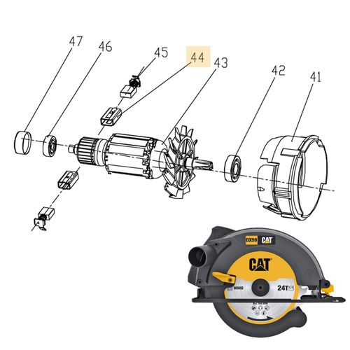 Juego De Portaescobillas Cat (Dx59P44)