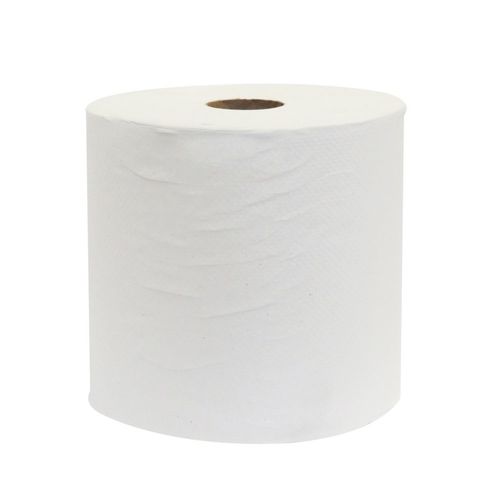 Rollo Toalla Papel Tradicional 250Mts 26 A 28Gr 100% Celulosa Virgen