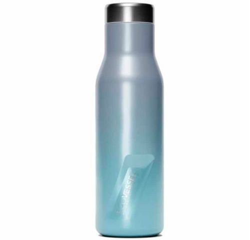 Botella Térmica ASPEN 473 ML Gris Azulado ASPN16OCM-1 ECOVESSEL