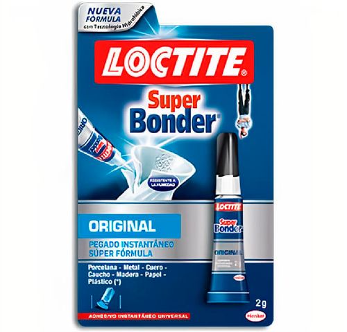 Adhesivo Instantáneo Super Bonder Estuche 2GR LOCTITE