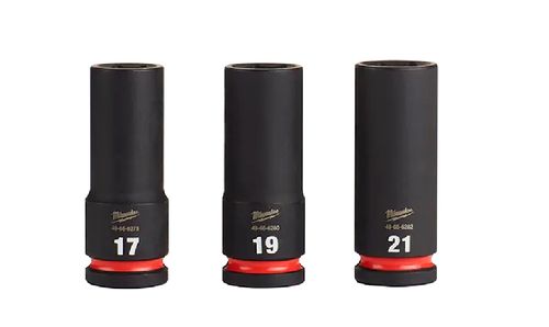 Juego Dados Impacto Largo 1/2" Hex. 3Pz 17-21MM 49-66-7025 MILWAUKEE