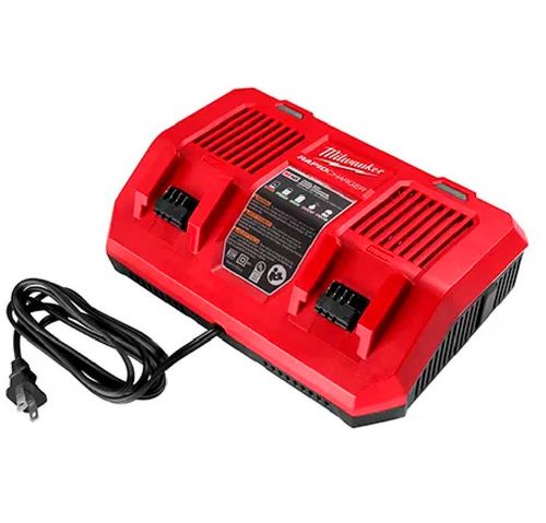 Cargador de Baterías Doble M18 Blister 48-59-1802 MILWAUKEE