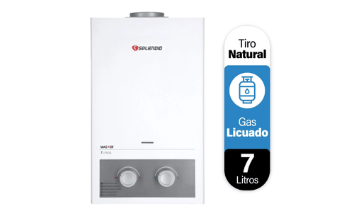Calefont 7 Litros Master Gas Licuado Splendid #600074520G
