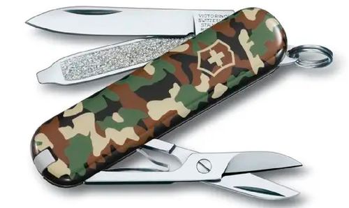 Navaja Classic 58MM 7 Funciones Camuflaje 0.6223.94 VICTORINOX