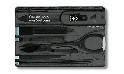 Swisscard Classic 10 Funciones Negro Translucido 0.7133.T3