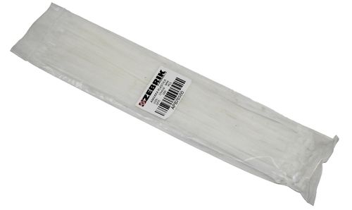 Amarra plastica blanca (100 unid) zebrik