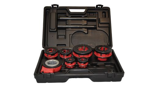 JUEGO TERRAJA MANUAL 1/2" A 2" NPT REVO