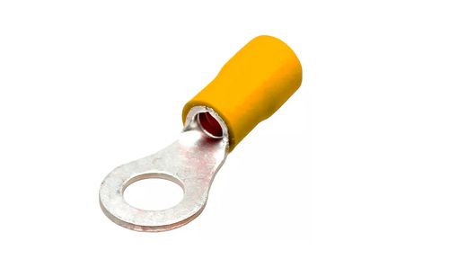 TERMINAL OJO ANILLO 12-10 AWG AMARILLO (BOLSA 100 UNID)