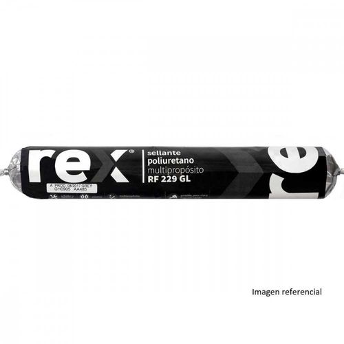 Sellante de Poliuretano Negro Recarga 600ML REX 30435