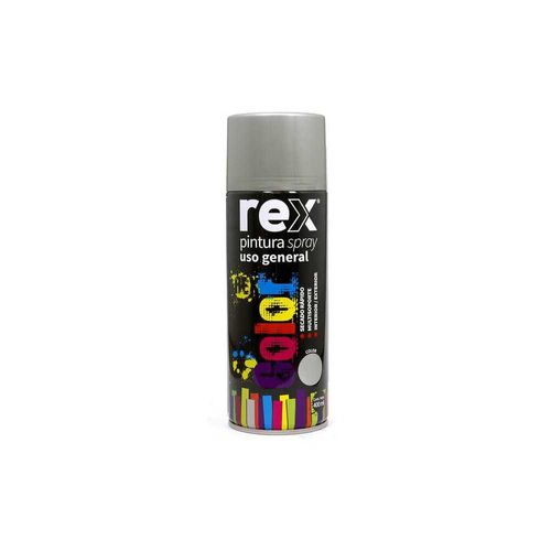 Pintura Spray Aluminio 400ml REX 60001