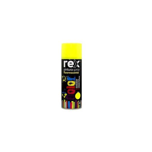 Pintura Spray Flourescente Amarillo 400ML REX 60030