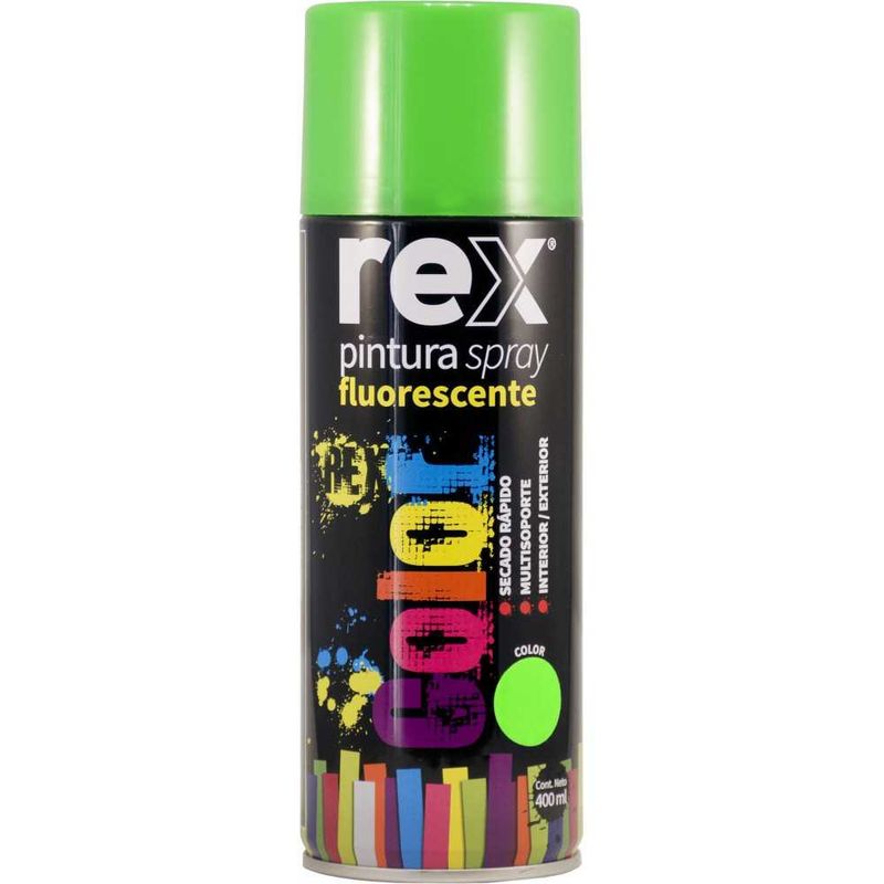 Pintura-spray-fluorescente-verde-400ml-REX-60033