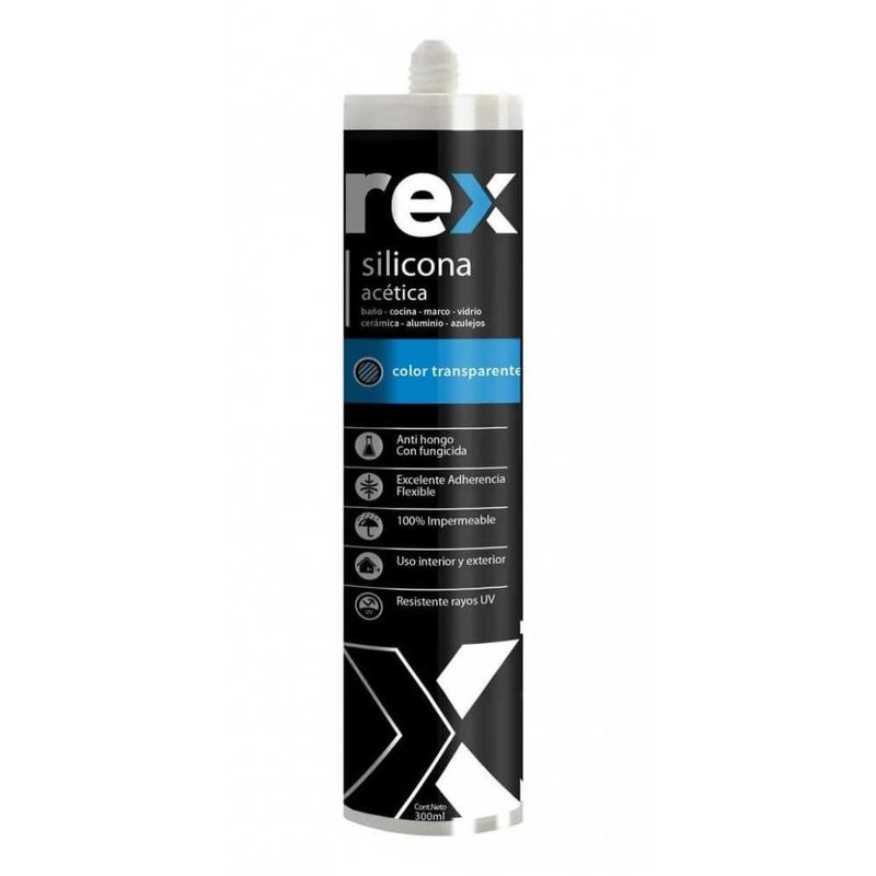 Silicona-acetica-transparente-300ml-REX-30306