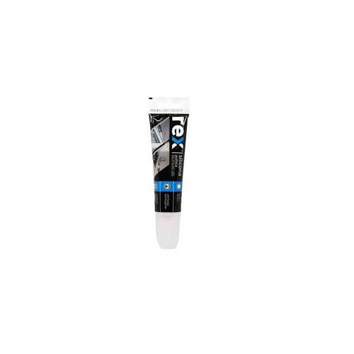 Silicona Acetica Blanca Pomo 70ML REX 30374