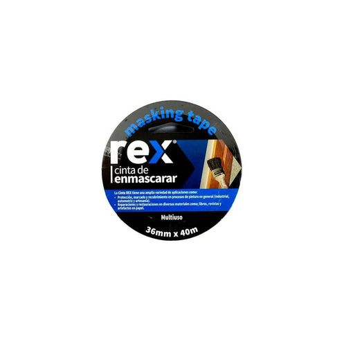 Cinta Masking Tape 36mm X 40m REX 30404