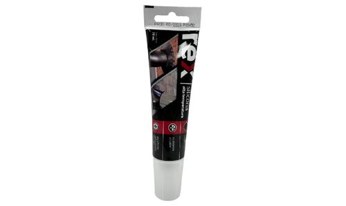 Silicona Alta Temperatura Negro Pomo 70ML REX 30335