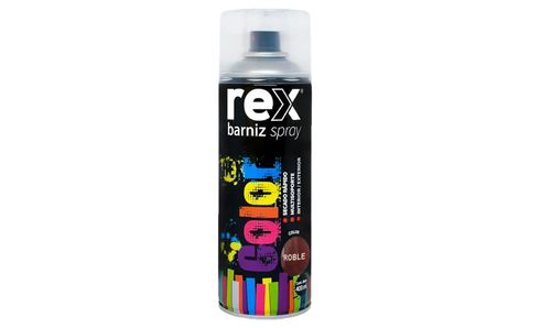 Pintura Spray Barniz Roble 400ML REX 60047