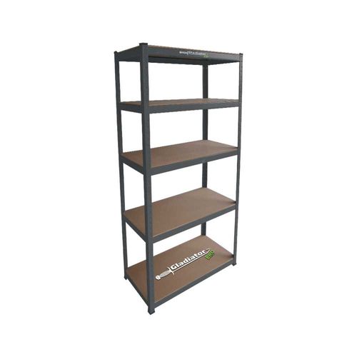 Estante 5 Niveles 180 X 90 X 4Cm 175 Kg ES8175/1 GLADIATOR