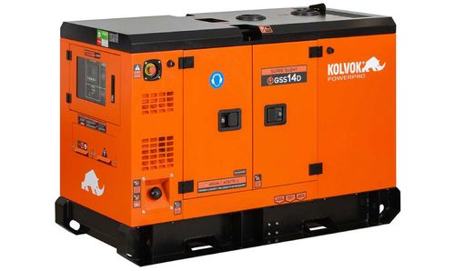 Generador Electrico Diesel Insonorizado Monofasico 12.000W GSS14D 305011009 KOLVOK