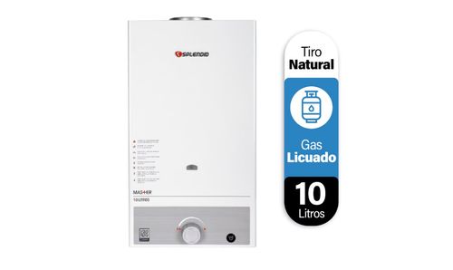 Calefont 10 Litros Master Gas Licuado Splendid #600052683F