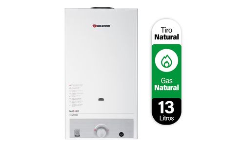 Calefont 13 Litros Master Gas Natural Splendid #60005273KF