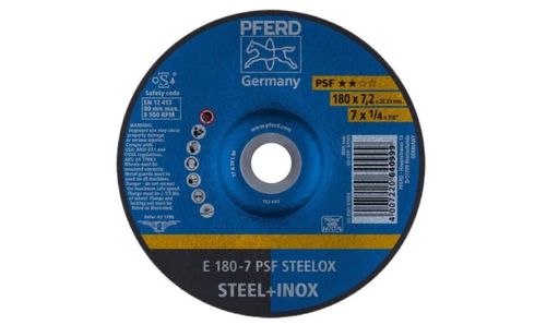 Disco Desbaste 7 X 7MM PSF Acero Caja 10 Un PFERD
