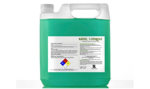 Desinfectante Base Amonio Cuaternario Con Detergente Diluible 5 Lt MARVELKLEEN