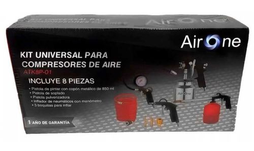 Kit Para Compresores 8 PZS /Copon( 850ML ATK8P01 AIRONE
